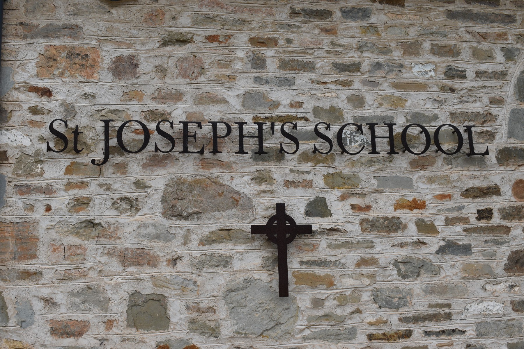 St Josephs School front metal sign resize.jpg
