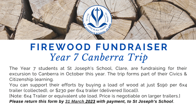 Firewood Fundraiser